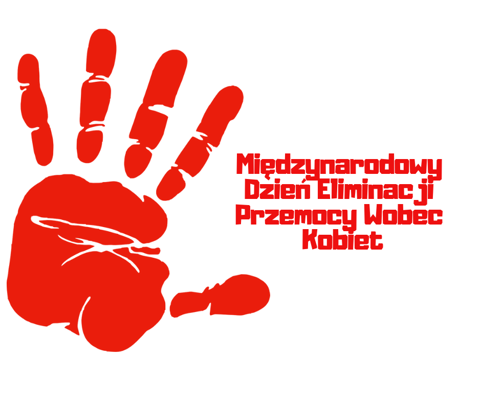 plakat - międzynarodowy dzień eliminacji przemocy wobec kobiet